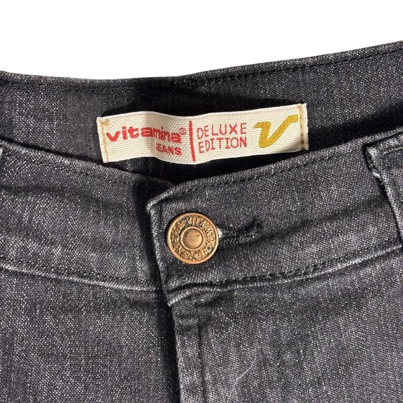 Vitamina Deluxe Edition Denim Jeans Straight-Leg Size 40 US 16 - Picture 3 of 11
